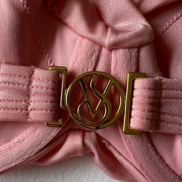 Victoria's Secret two-piece bikini set, salmon-colored, small - Picture 4 of 9